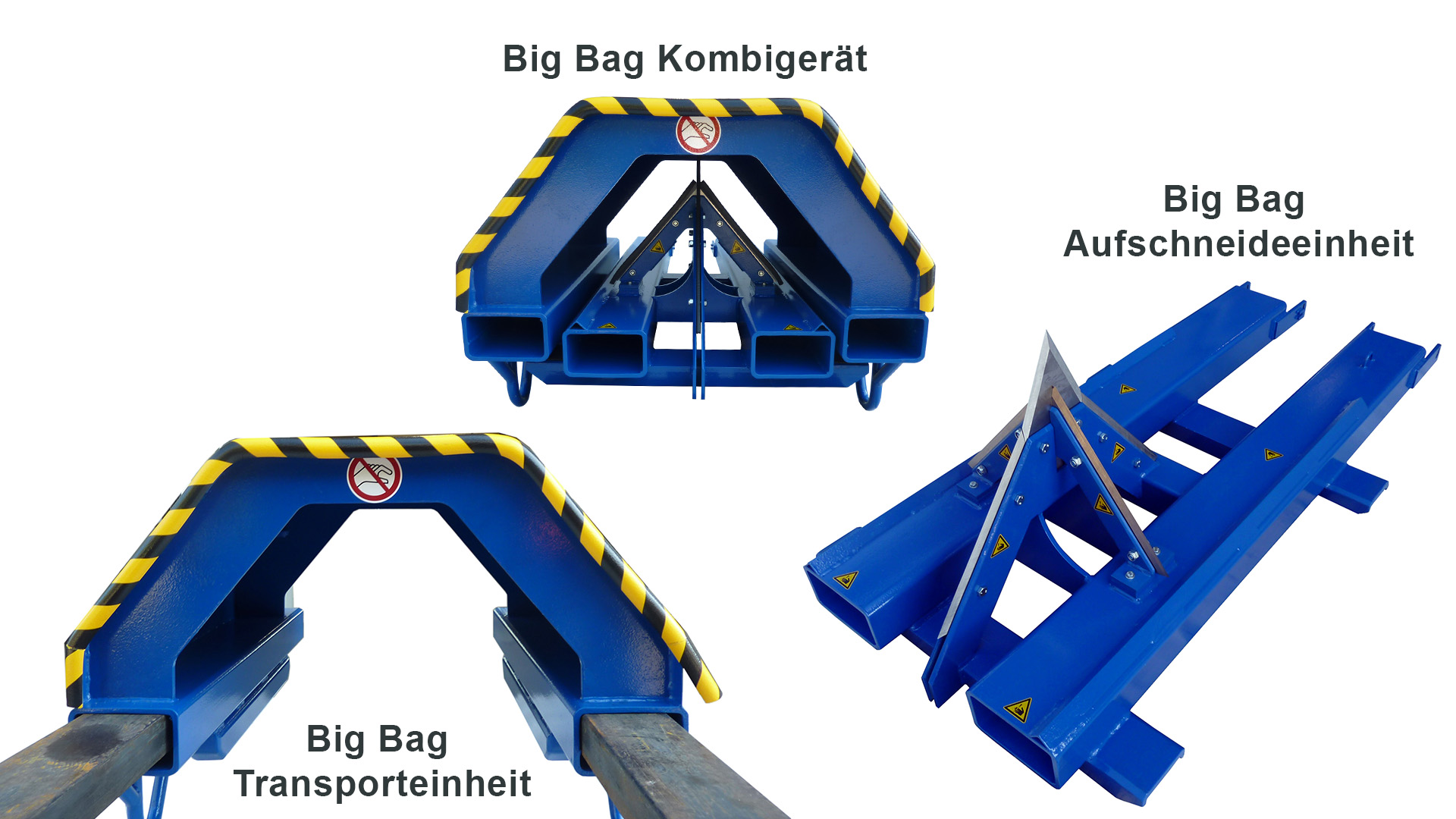 Collage des Big Bag Kombigeräts